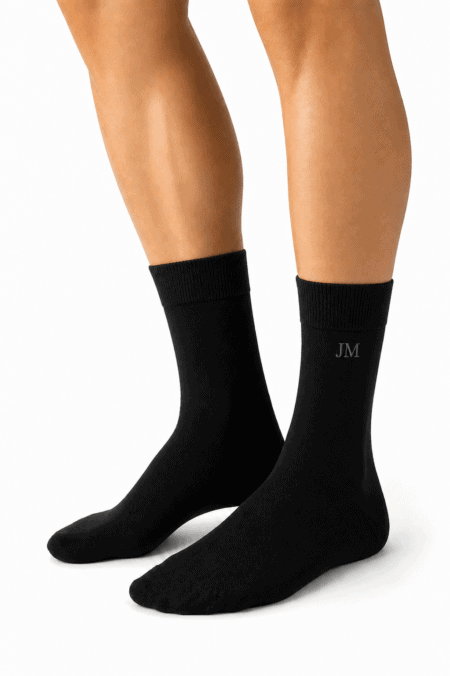 Meias Personalizáveis em Meryl® | Leveza e Conforto | Sem Costura na Biqueira | Ref.12466
