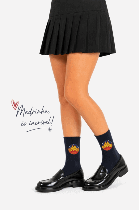 Meias Madrinha Maravilhosa ❤️ | Oferta envelope "Madrinha Maravilhosa" | Sem Costura na Biqueira