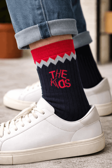 Meias em Algodão Penteado com Padrão The Kids | Sem Costura na Biqueira Ref. 20939